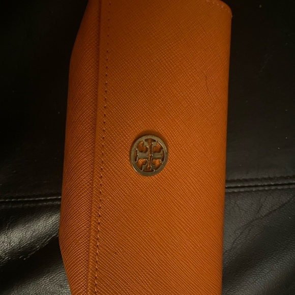 Tory Burch Accessories - Tory Burch Burnt Orange Eye Glass Case only